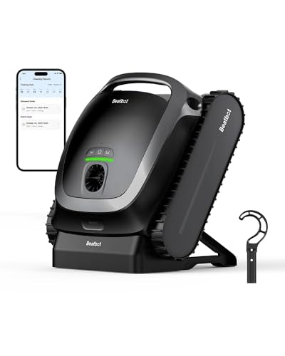 Beatbot AquaSense Cordless Robotic Pool Vacuum Cleaner - Intelligent Path Opimization, Cleans Floor, Walls, and Waterline - Ideal for Above & In-Ground Pools up to 2,260 sq.ft.