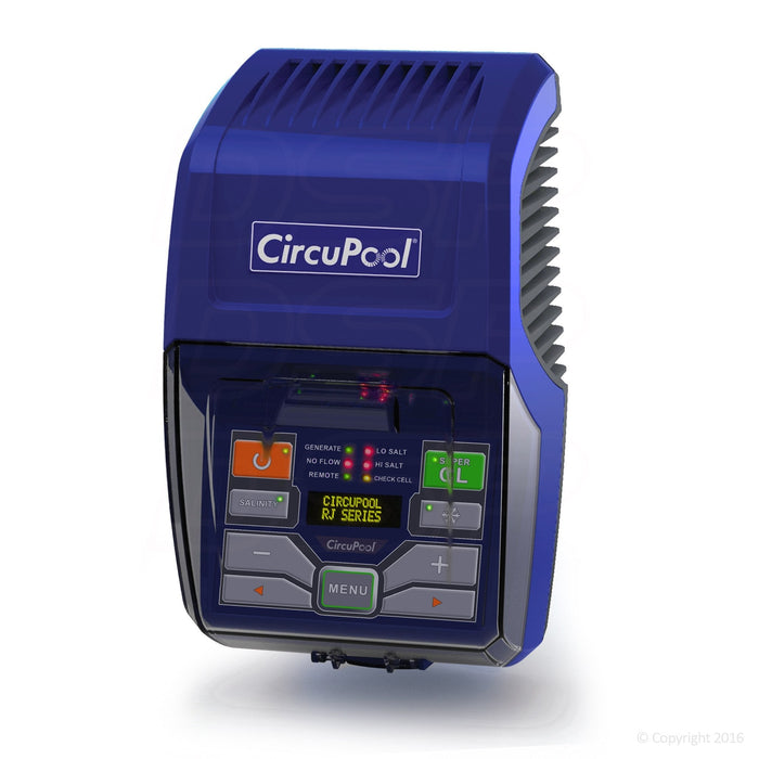 CircuPool RJ45+ Complete Salt Water Chlorination System for Swimming Pools | Titanium Cell & 7 Year Manufacturer Warranty | No DIY Install Penalty.