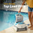 Dolphin Proteus DX5i Wi-Fi Robotic Pool Vacuum Cleaner Pools up to 50 FT - Waterline Scrubber Brush