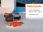 BLACK+DECKER Variable Speed Pool Pump Inground with Filter Basket and Easy Programmable Touch Pad Interface, 3 HP