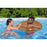 Bestway Power Steel 24' x 12' x 52" Rectangular Metal Frame Above Ground Swimming Pool Set with 1500 GPH Sand Filter Pump, Ladder, and Pool Cover