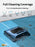 Beatbot AquaSense Pro Cordless Pool Cleaner Robot - Clarifies Water, Cleans Surface, Floor, Walls and Waterline, Intelligent Path Optimization, Surface Parking-Dark Blue